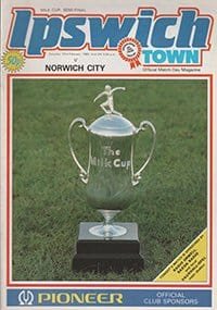 Ipswich Town v Norwich City 23-Feb-1985
