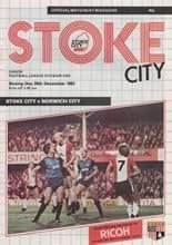 Stoke City v Norwich City 26-Dec-1983