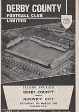 Derby County v Norwich City 09-Mar-1968