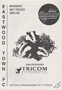 Eastwood Town v Notts County XI 13-Aug-1996