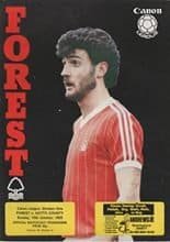Nottingham Forest v Notts County 16-Oct-1983