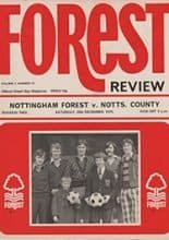 Nottingham Forest v Notts County 28-Dec-1974