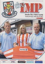Lincoln City v Notts County  05-Aug-2006