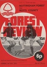 Nottingham Forest v Notts County 06-May-1974