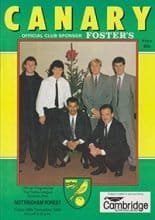 Norwich City v Nottingham Forest 26-Dec-1986