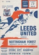 Leeds United v Nottingham Forest 29-Oct-1969