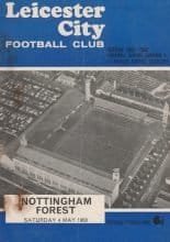 Leicester City v Nottingham Forest 04-May-1968