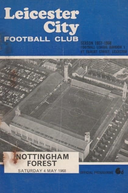Leicester City v Nottingham Forest 04-May-1968