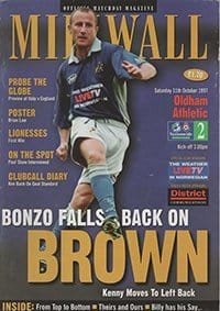 Millwall v Oldham Athletic 11-Oct-1997