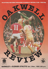 Barnsley v Oldham Athletic 02-Nov-1985
