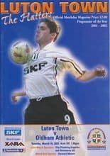 Luton Town v Oldham Athletic 18-Mar-2003