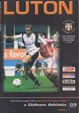 Luton Town v Oldham Athletic 07-Aug-2004