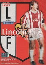 Lincoln City v Leyton Orient 01-Nov-1997
