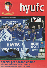Hayes & Yeading United v Leyton Orient 28-Jul-2009