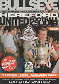Hereford United v Oxford United 15-Aug-1995