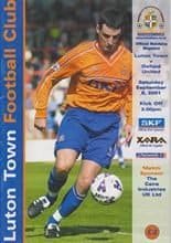 Luton Town v Oxford United 08-Sep-2001