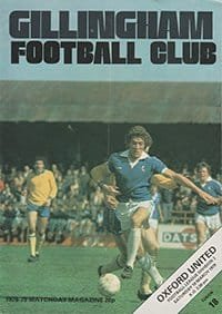Gillingham v Oxford United 10-Mar-1979