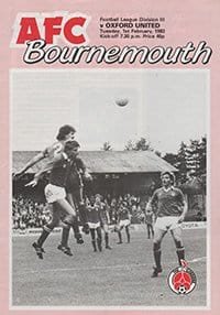 AFC Bournemouth v Oxford United 01-Feb-1983