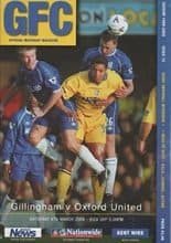 Gillingham v Oxford United 04-Mar-2000