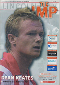 Lincoln City v Peterborough United 17-Sep-2005