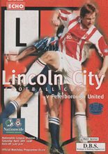 Lincoln City v Peterborough United 18-Apr-1998