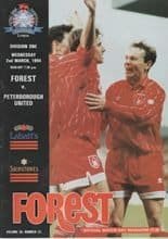 Nottingham Forest v Peterborough United 02-Mar-1994