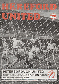 Hereford United v Peterborough United 05-May-1982