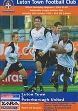 Luton Town v Peterborough United 25-Oct-2003