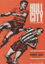 Hull City v Plymouth Argyle 16-Mar-1968