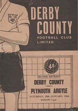 Derby County v Plymouth Argyle 18-Jan-1964