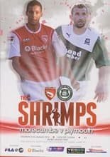 Morecambe v Plymouth Argyle 31-Aug-2013
