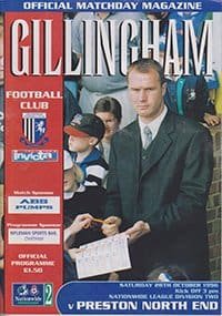 Gillingham v Preston North End 26-Oct-1996