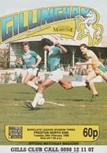 Gillingham v Preston North End 28-Feb-1989