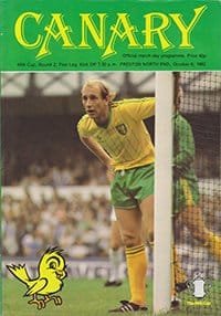 Norwich City v Preston North End 06-Oct-1982