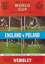 England v Poland 17-Oct-1973