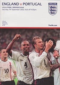 England v Portugal 07-Sep-2002