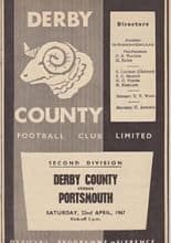 Derby County v Portsmouth 22-Apr-1967