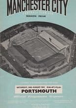 Manchester City v Portsmouth 24-Aug-1963