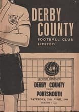 Derby County v Portsmouth 25-Apr-1964