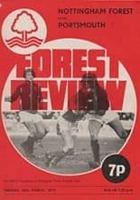 Nottingham Forest v Portsmouth 26-Mar-1974