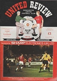 Manchester United v Portsmouth 30-Oct-1991