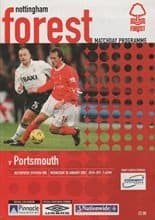Nottingham Forest v Portsmouth 30-Jan-2002