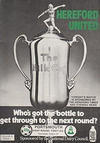 Hereford United v Portsmouth 30-Aug-1983