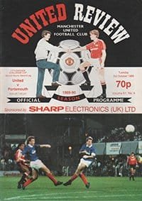 Manchester United v Portsmouth 03-Oct-1989