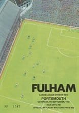 Fulham v Portsmouth 07-Sep-1985