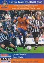 Luton Town v Port Vale 16-Sep-2003
