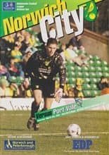 Norwich City v Port Vale 08-Mar-1997