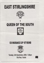 East Stirling v Queen of the South 11-Sep-2001
