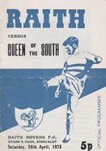 Raith Rovers v Queen of the South 28-Apr-1973