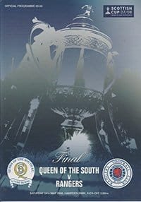 Queen of the South v Glasgow Rangers 24-May-2008